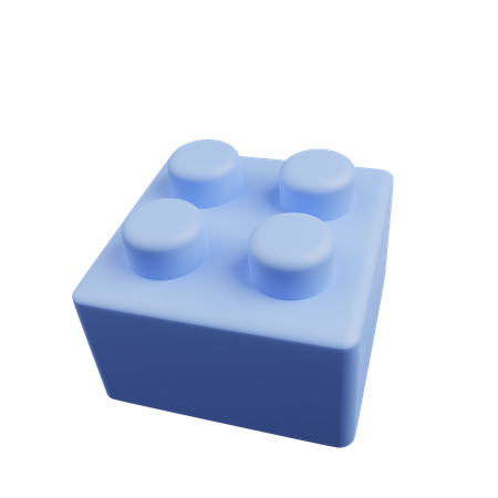 Lego Toy 3D Illustration