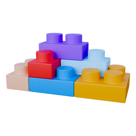Lego Toys  3D Icon