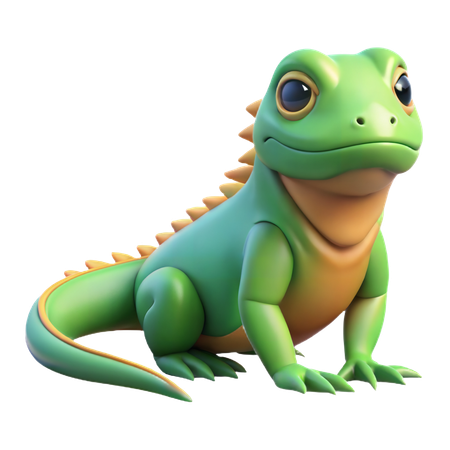 Leguan  3D Icon