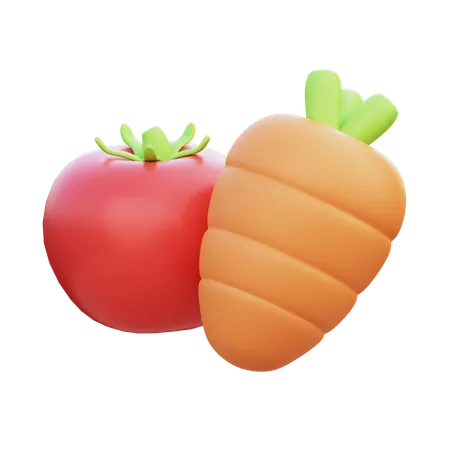 Légumes  3D Icon