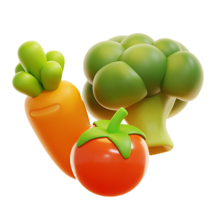 Légumes  3D Icon
