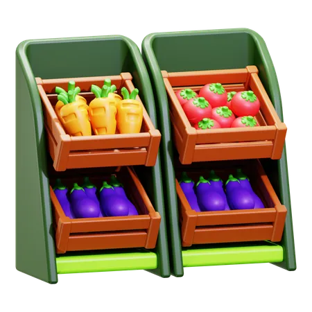 Légumes  3D Icon