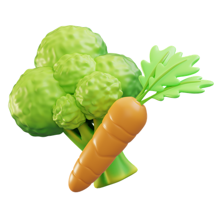 Légumes  3D Icon