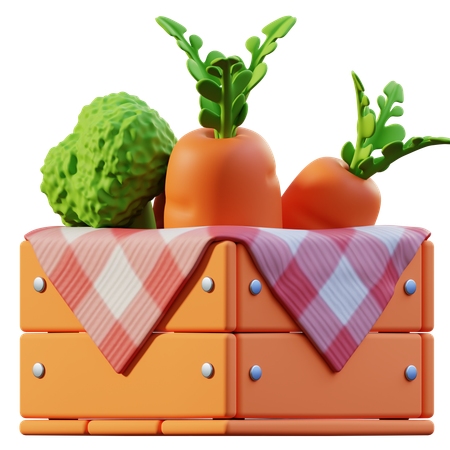 Légumes  3D Icon