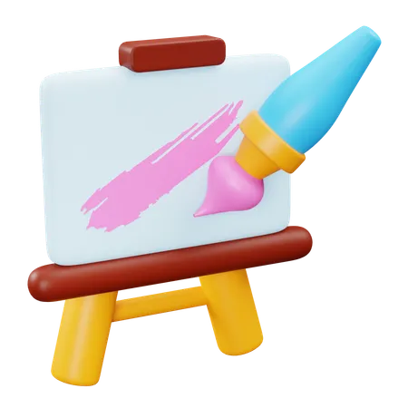 Gemälde auf Leinwand  3D Icon
