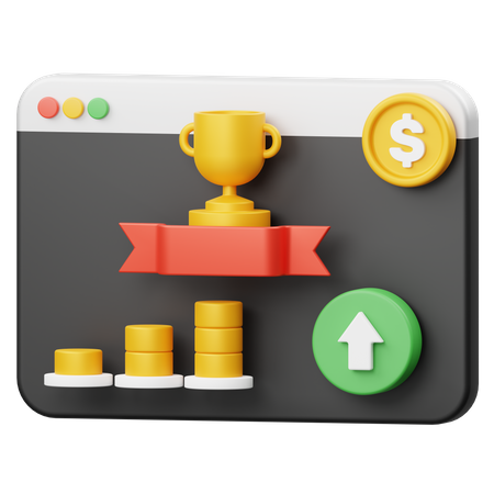 Leistung  3D Icon