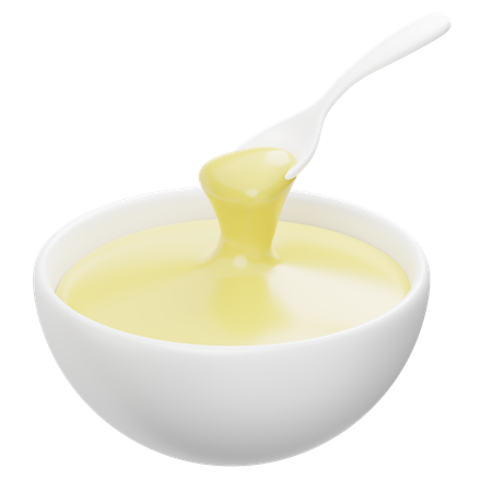 Leite condensado  3D Icon