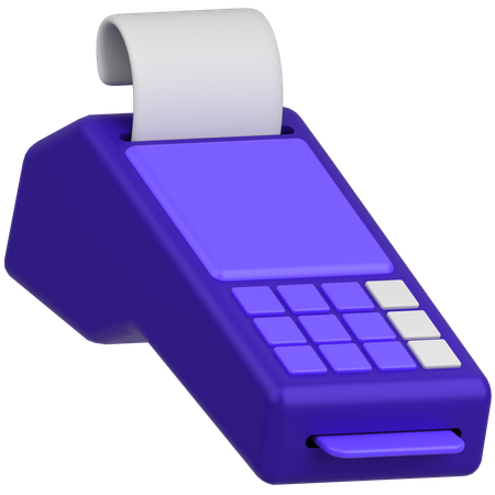 Leitor de cartão  3D Icon