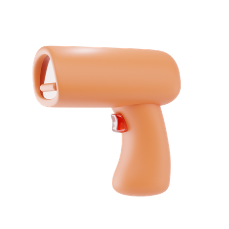 Leitor de códigos de barra  3D Icon