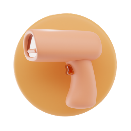Leitor de códigos de barra  3D Icon