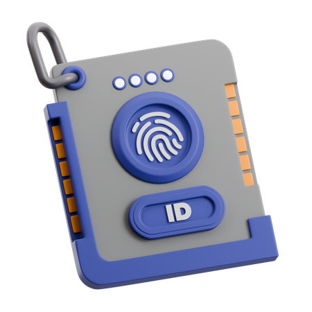 Scanner de impressão digital  3D Icon