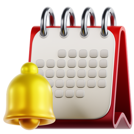 Lembrete de evento  3D Icon