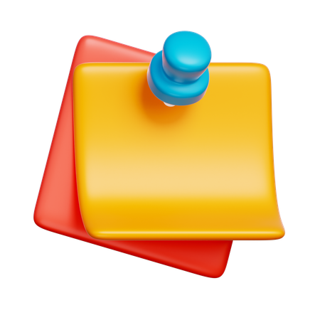 Lembretes  3D Icon
