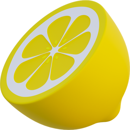 레몬  3D Icon