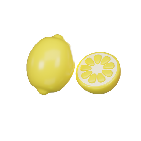 Lemon  3D Icon