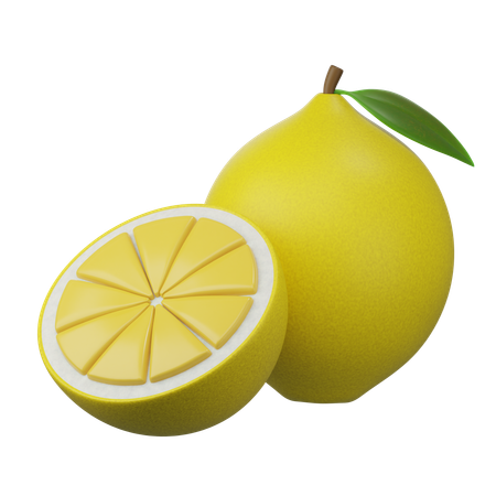 Lemon 3d icon  3D Icon