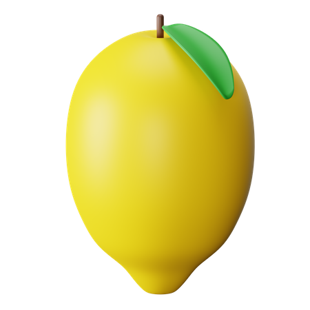 Lemon  3D Icon