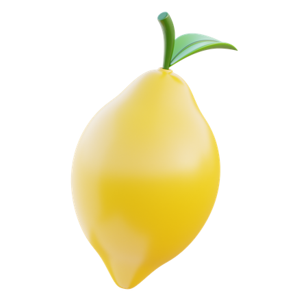 Lemon  3D Icon