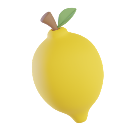 Lemon  3D Icon