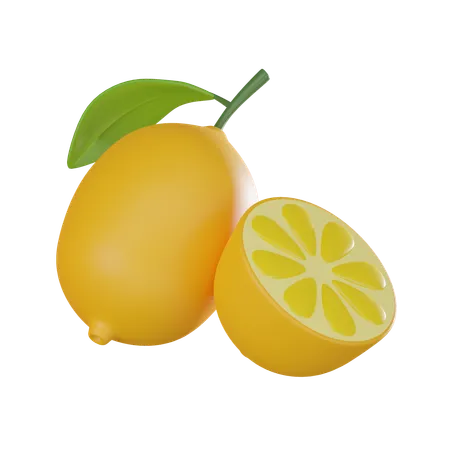 Lemon  3D Icon