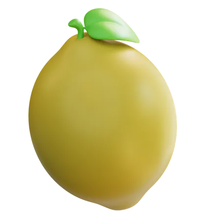 Lemon  3D Icon