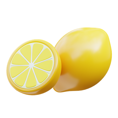 Lemon  3D Icon