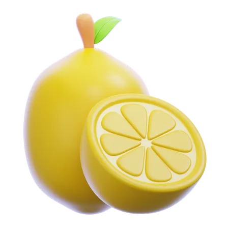 Lemon  3D Icon