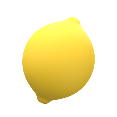 Lemon  3D Icon