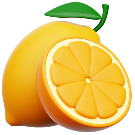 Lemon  3D Icon