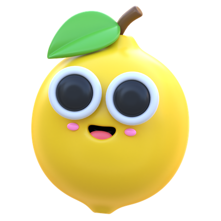 Lemon  3D Icon