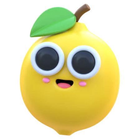 Lemon  3D Icon