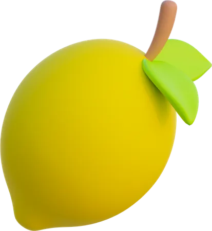 Lemon  3D Icon