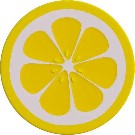 Lemon  3D Icon