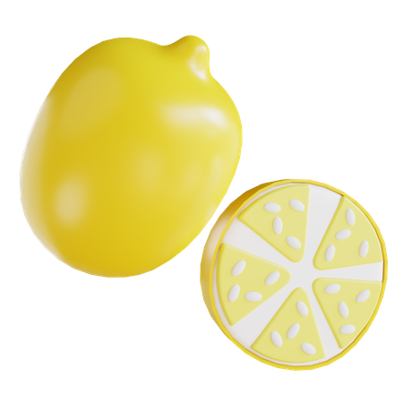 Lemon  3D Icon