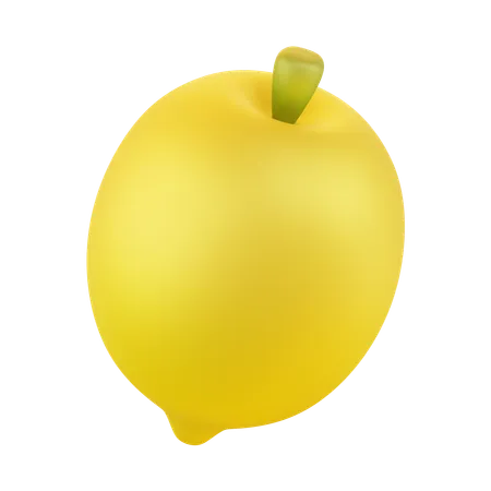 Lemon  3D Icon