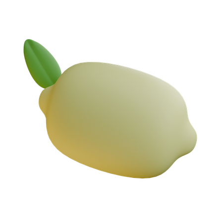 Lemon  3D Icon