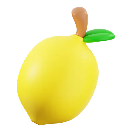 Lemon  3D Icon