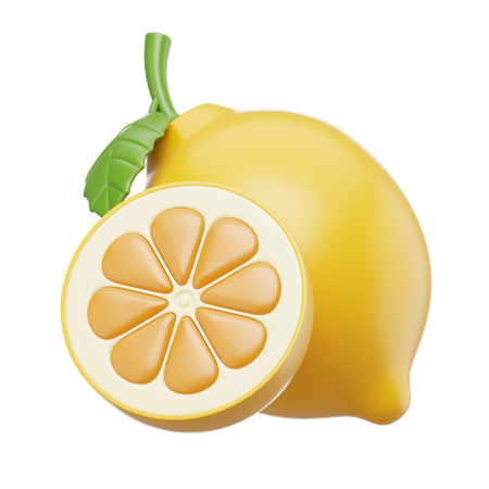 Lemon  3D Icon