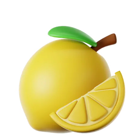 Lemon  3D Icon