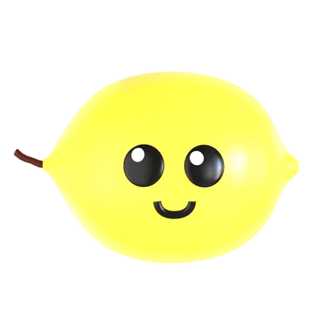 Lemon  3D Icon