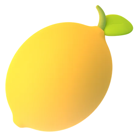 Lemon  3D Icon