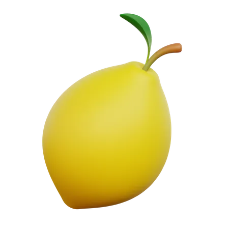 Lemon  3D Icon