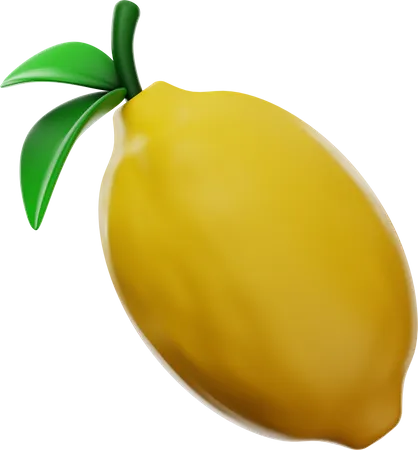 Lemon  3D Icon