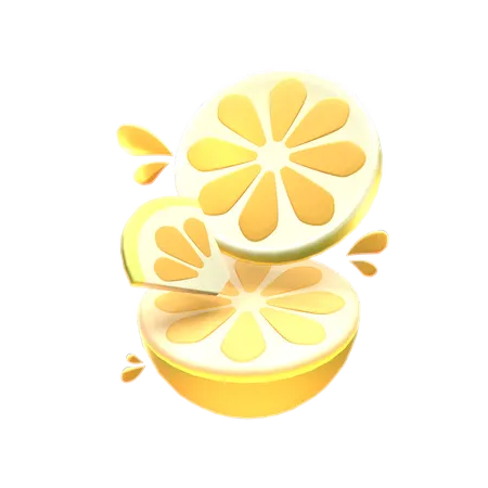 Lemon  3D Icon