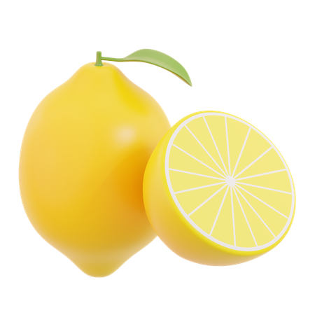 Lemon  3D Icon