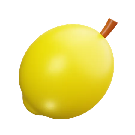 Lemon  3D Icon