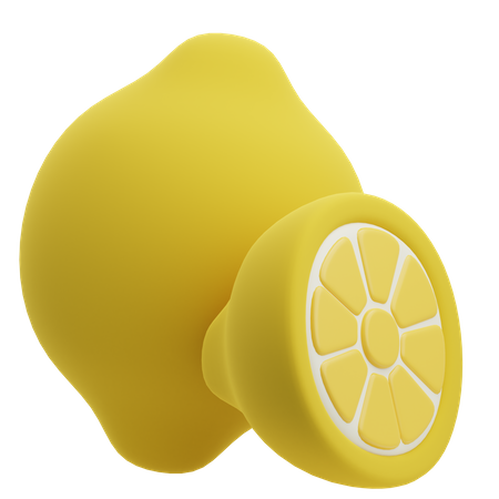 Lemon  3D Icon