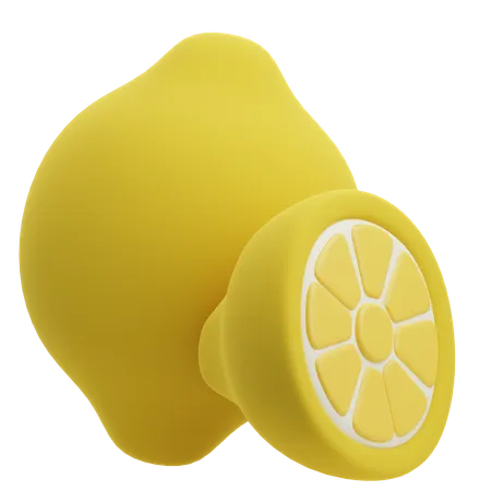 Lemon  3D Icon