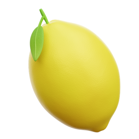 Lemon  3D Icon