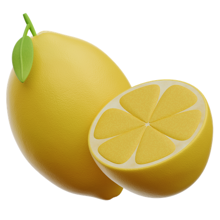 Lemon  3D Icon